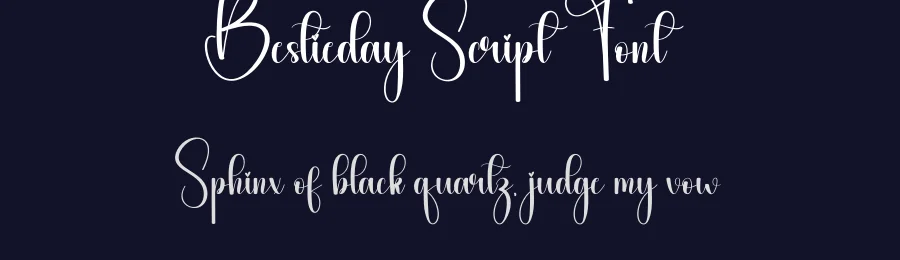 Bestieday Script Font by andikastudio — Script Handwritten Font — thumbnail 2