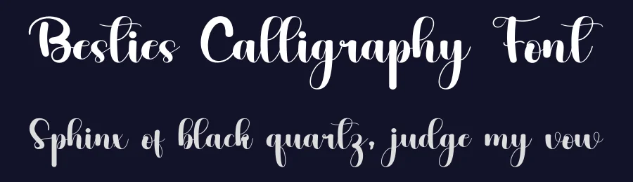 Besties Calligraphy Font by inermediaSTUDIO — Script Handwritten Font — thumbnail 2