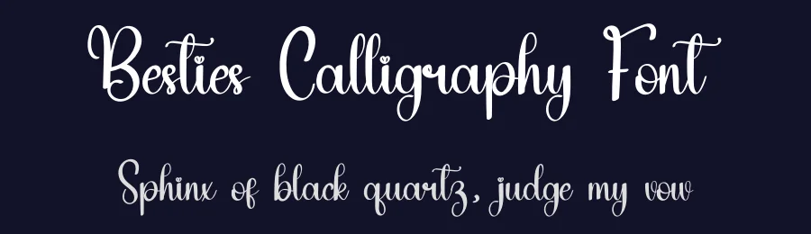 Besties Calligraphy Font by inermediaSTUDIO — Script Handwritten Font — thumbnail 2
