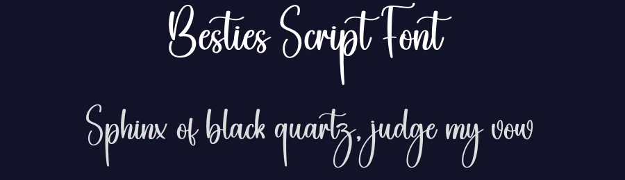Besties Script Font by creativeletter — Script Handwritten Font — thumbnail 2