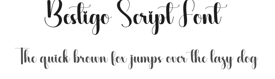 Bestigo Script Font by creativeletter — Script Handwritten Font