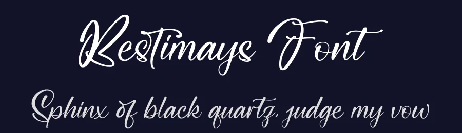 Bestimays Font by letterfabric — Script Handwritten Font — thumbnail 2