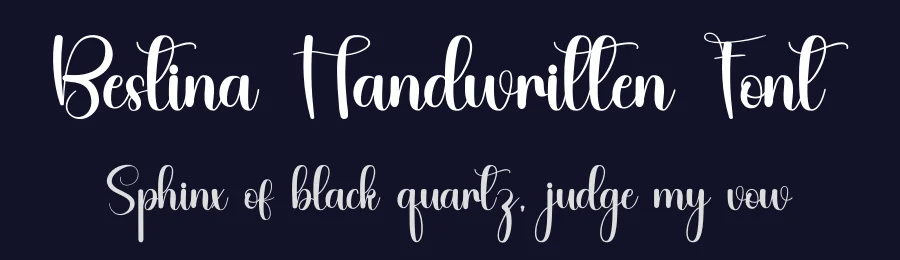 Bestina Handwritten Font by inermediaSTUDIO — Script Handwritten Font — thumbnail 2