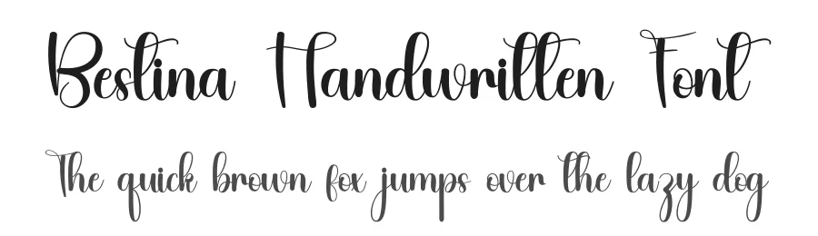 Bestina Handwritten Font by inermediaSTUDIO — Script Handwritten Font
