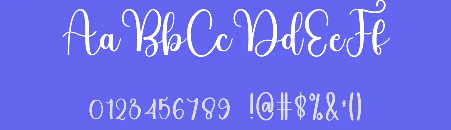 Bestina Snowman Style Script Font by freshtypeink — Script Handwritten Font — thumbnail 3