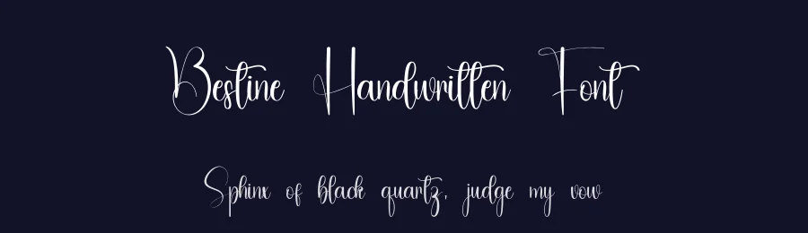 Bestine Handwritten Font by inermediaSTUDIO — Script Handwritten Font — thumbnail 2