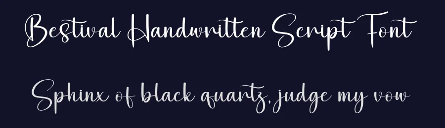 Bestival Handwritten Script Font by andikastudio — Script Handwritten Font — thumbnail 2