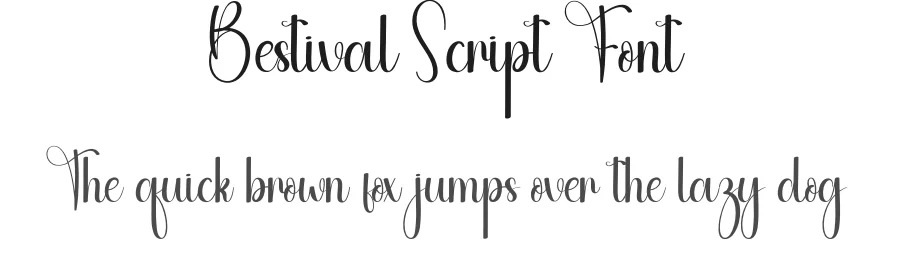Bestival Script Font by andikastudio — Script Handwritten Font