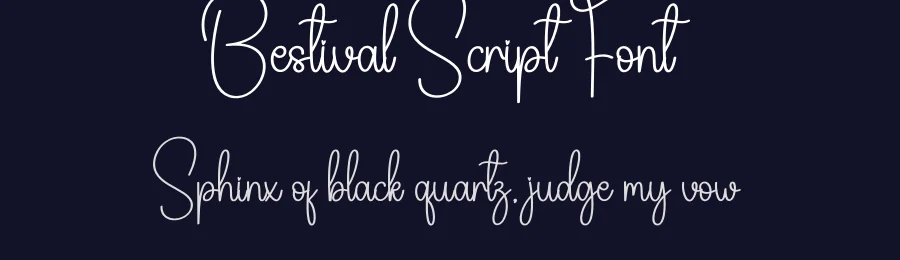 Bestival Script Font by creativeletter — Script Handwritten Font — thumbnail 2