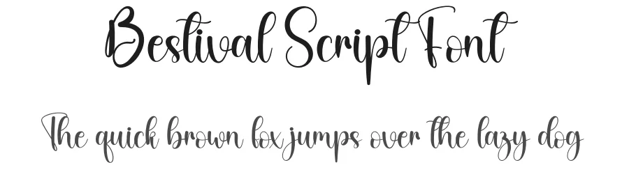 Bestival Script Font by andikastudio — Script Handwritten Font