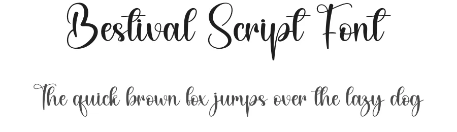 Bestival Script Font by andikastudio — Script Handwritten Font