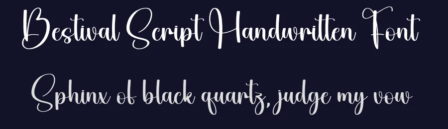 Bestival Script Handwritten Font by andikastudio — Script Handwritten Font — thumbnail 2