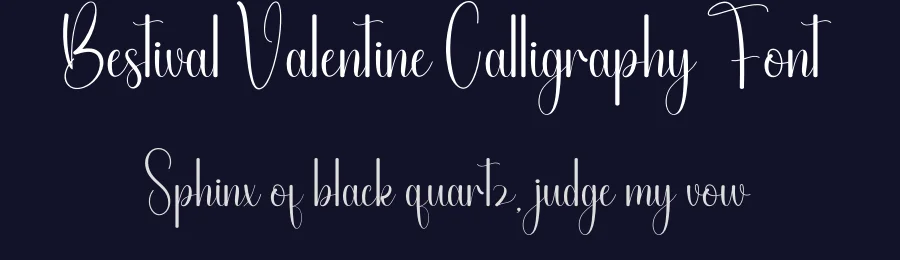 Bestival Valentine Calligraphy Font by andikastudio — Script Handwritten Font — thumbnail 2