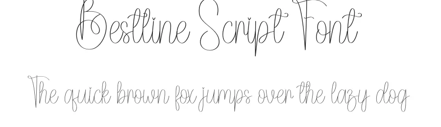 Bestline Script Font by creativeletter — Script Handwritten Font