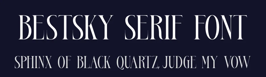 Bestsky Serif Font by timelesstype.co — Serif Font — thumbnail 2