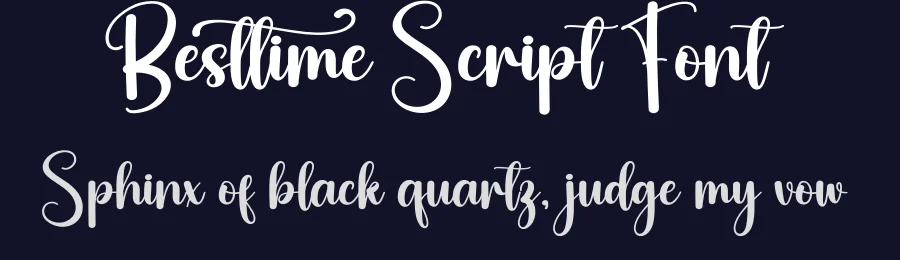 Besttime Script Font by creativeletter — Script Handwritten Font — thumbnail 2