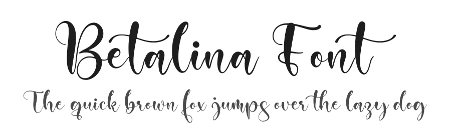 Betalina Font by letterfabric — Script Handwritten Font