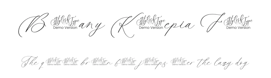 Betany Katepia Font by stylishtype.co — Script Handwritten Font