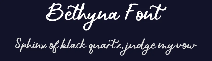 Bethyna Font by Suntype — Script Handwritten Font — thumbnail 2