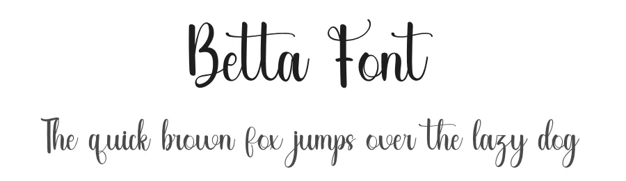 Betta Font by inermediaSTUDIO — Script Handwritten Font