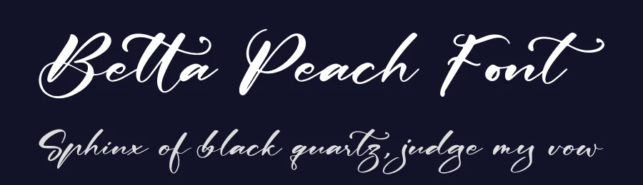 Betta Peach Font by letterfabric — Script Handwritten Font — thumbnail 2