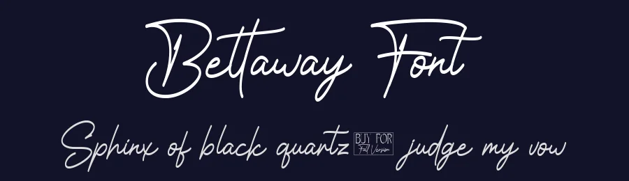 Bettaway Font by andstudio07 — Script Handwritten Font — thumbnail 2