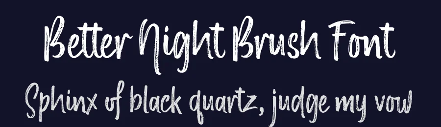 Better Night Brush Font by stripesstudio — Script Handwritten Font — thumbnail 2