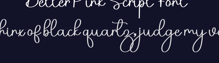 Better Pink Script Font by inermediaSTUDIO — Script Handwritten Font — thumbnail 2