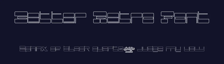Better Retro Font by noahtype — Sans Serif Font — thumbnail 2