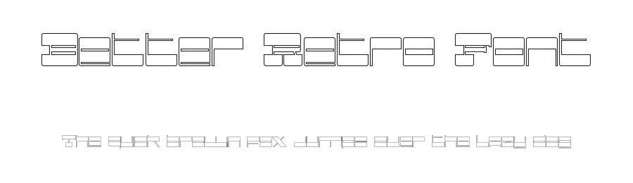 Better Retro Font by noahtype — Sans Serif Font
