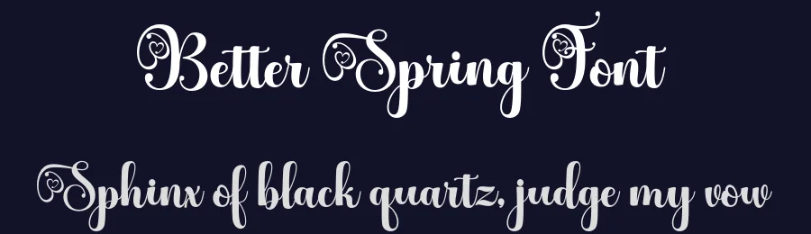 Better Spring Font by Letterfreshstudio — Script Handwritten Font — thumbnail 2