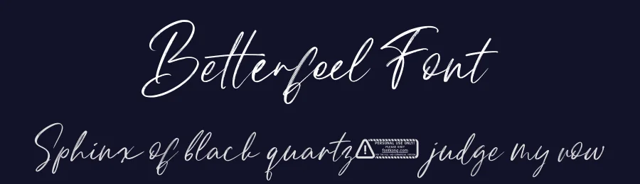 Betterfeel Font by fontkong — Script Handwritten Font — thumbnail 2