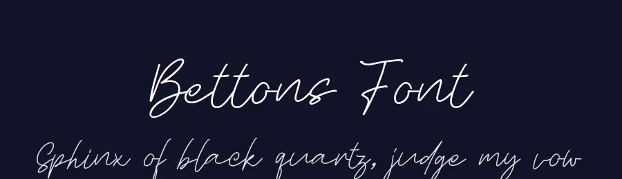 Bettons Font by alit design — Script Handwritten Font — thumbnail 2