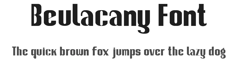 Beulacany Font by Gunaloecraft β Decorative Font