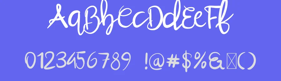 Bevalyn Febiolas Script Font by Dhabee — Script Handwritten Font — thumbnail 3
