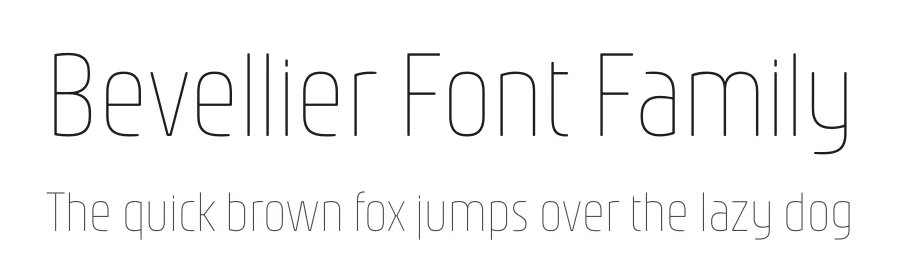 Bevellier Font Family by Indian Type Foundry — Sans Serif Font