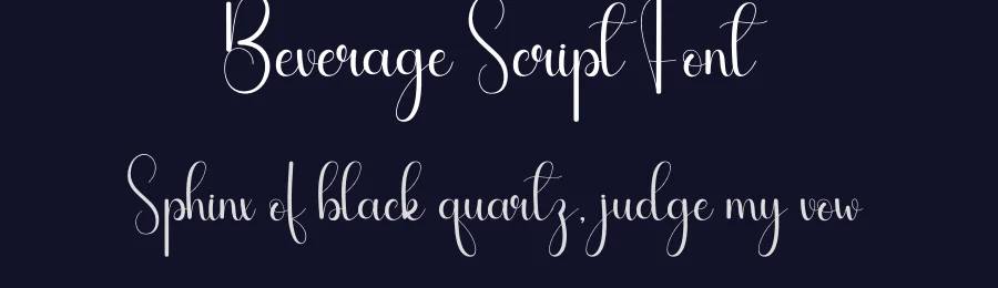 Beverage Script Font by andikastudio — Script Handwritten Font — thumbnail 2