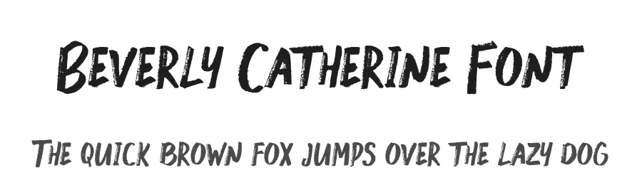 Beverly Catherine Font by Attract Studio — Script Handwritten Font