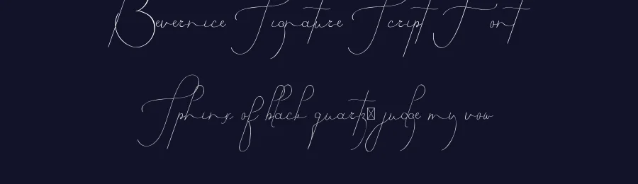 Bevernice Signature Script Font by edricstudio — Script Handwritten Font — thumbnail 2