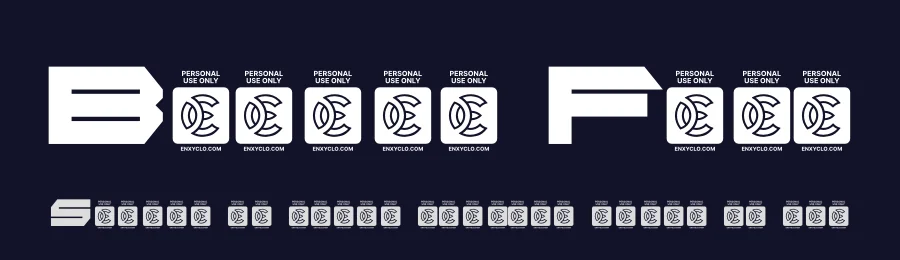 Bexago Font by enxyclo — Display Font — thumbnail 2