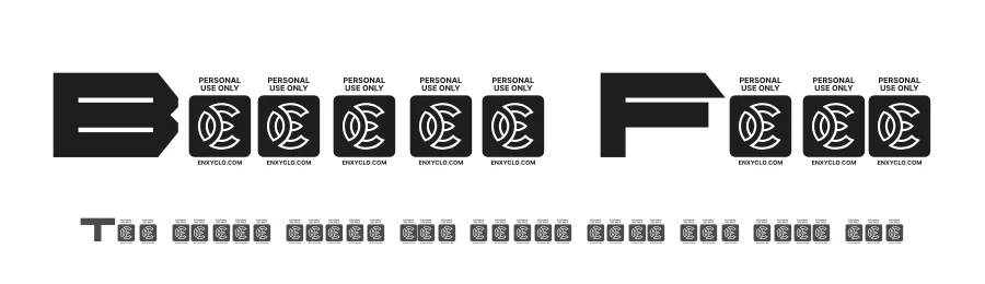 Bexago Font by enxyclo — Display Font