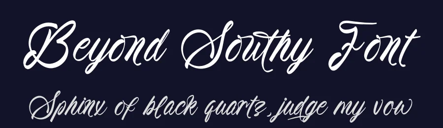Beyond Southy Font by stylishtype.co — Script Handwritten Font — thumbnail 2