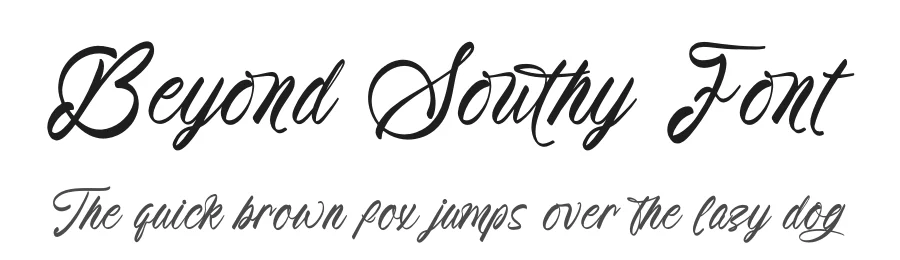 Beyond Southy Font by stylishtype.co — Script Handwritten Font
