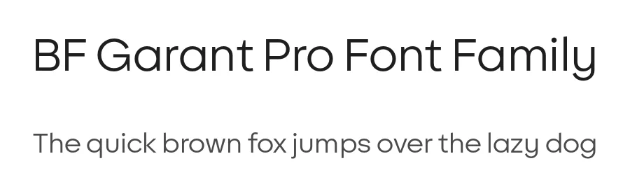 BF Garant Pro Font Family by BrassFonts β Sans Serif Font