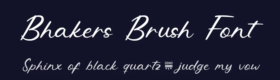 Bhakers Brush Font by enxyclo — Script Handwritten Font — thumbnail 2