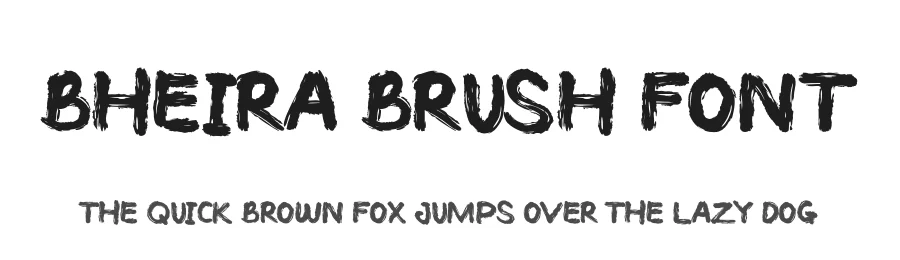 Bheira Brush Font by brithostype — Script Handwritten Font