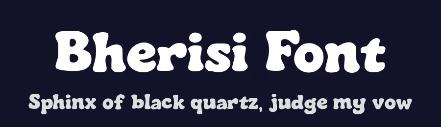 Bherisi Font by ryutype — Decorative Font — thumbnail 2