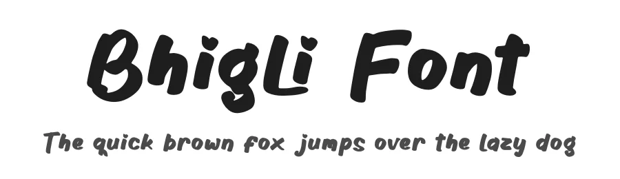 Bhigli Font by glorytype — Display Font