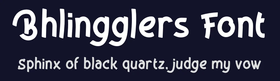 Bhlingglers Font by Storytype — Display Font — thumbnail 2