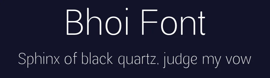 Bhoi Font by Icreatype — Display Font — thumbnail 2
